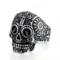 AFRODITA - Anillo Para Hombre Modelo Calavera