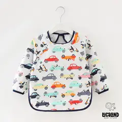 LUCALAND - Babero delantal impermeable carritos