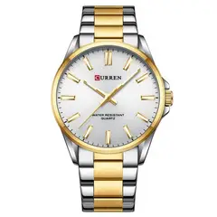 CURREN - RELOJ DORADO 9090