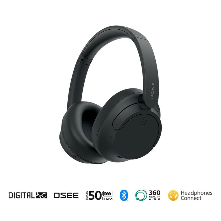 Audífonos inalámbricos con noise cancelling WH-CH720N Negro