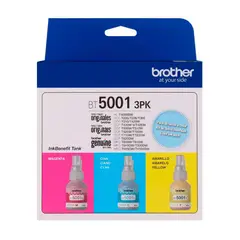 BROTHER - BOTELLA DE TINTA BT5001 TRIPACK Original