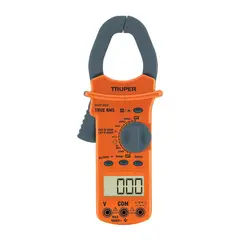 TRUPER - PINZA AMPERIMETRICA DIGITAL 600MV-750V 10404 INCLUYE ESTUCHE
