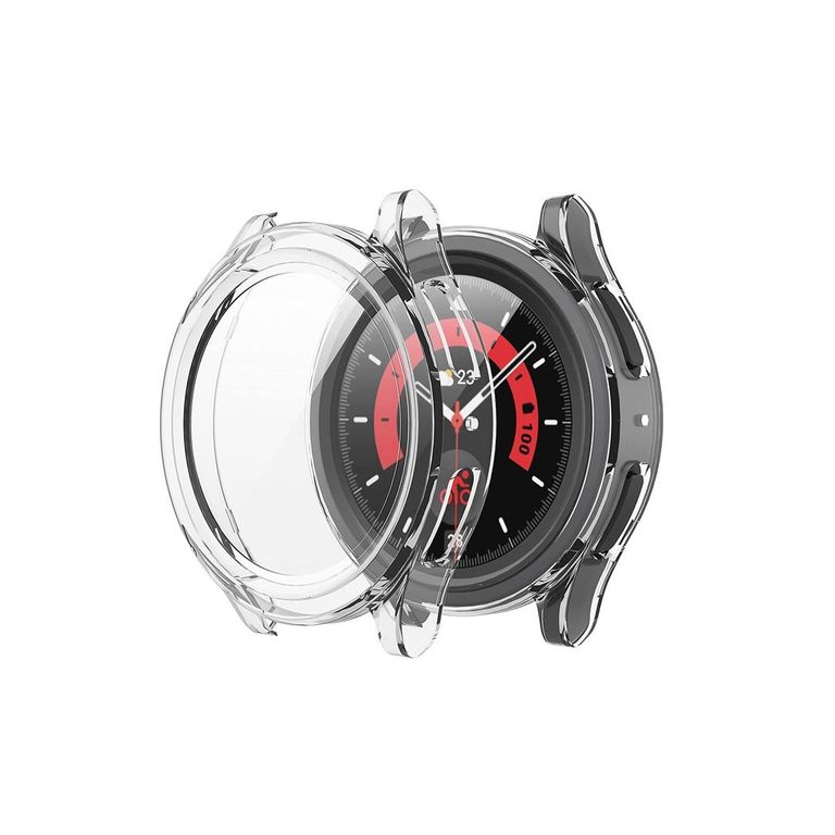Case Bumper para Samsung Galaxy Watch 5 Pro Transparente