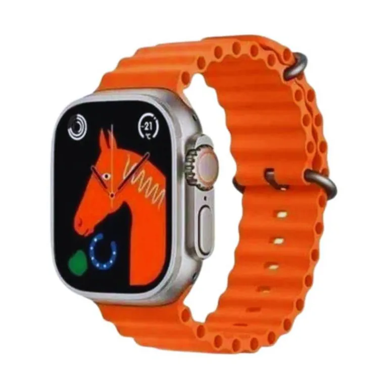 Smart Watch I8 Ultra Max-Reloj Inteligente - Naranja