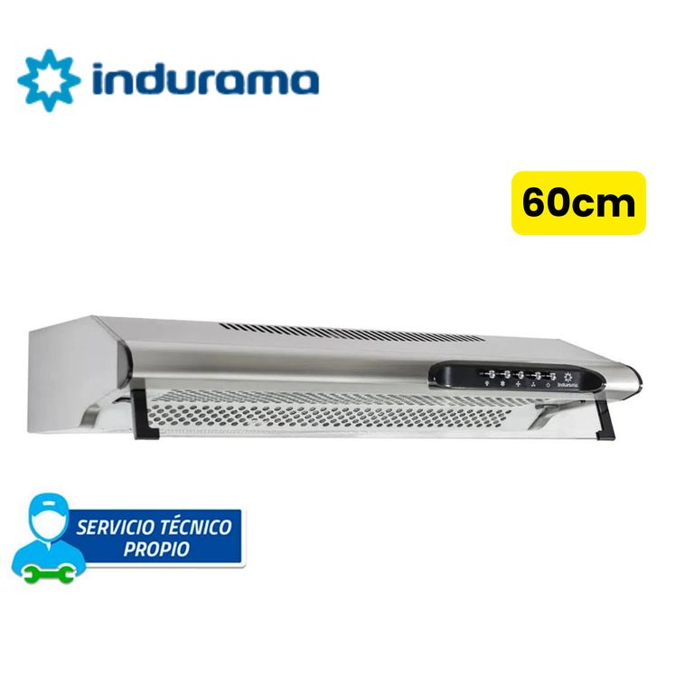 CAMPANA EXTRACTORA CEI-602CRP 3 VELOCIDADES SILVER