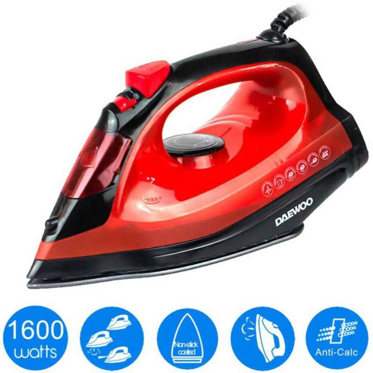 Plancha roja seco vapor spray dsi-9252 1600w