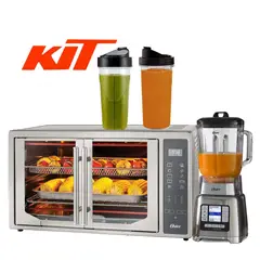 OSTER - Kit Licuadora Activesens BLSTTDGNB mas Horno Digital TSSTTVFDDAF