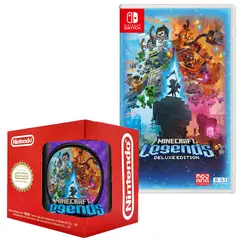 NINTENDO - Minecraft Legends Deluxe Edition Switch + Taza