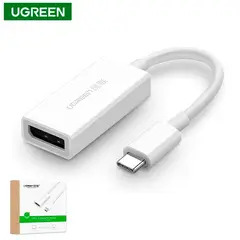 UGREEN - Adaptador Usb C macho a Displayport hembra MacBook