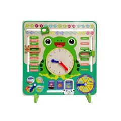 GENERICO - JUEGO EDUCATIVO CALENDARIO RANITA MONTESSORI