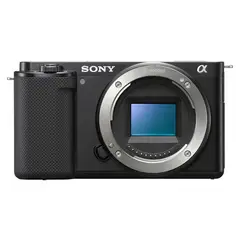 SONY - Cámara ZV-E10 Solo Cuerpo - Negro