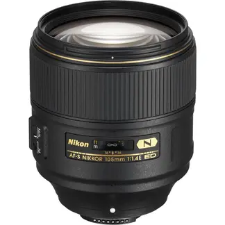 NIKON - AF-S Nikkor 105mm F1.4E ED Lente