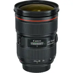 CANON - EF 24-70mm f/2.8L II USM Lens - Negro