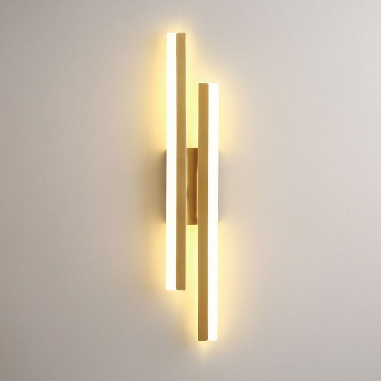 Lámpara de pared LED 16W 3 colores Para Salon Dormitorio Oro