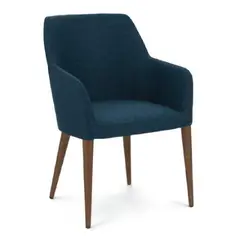 ALTO HOGAR - Silla Butaca Collen Azul Acero Hogar