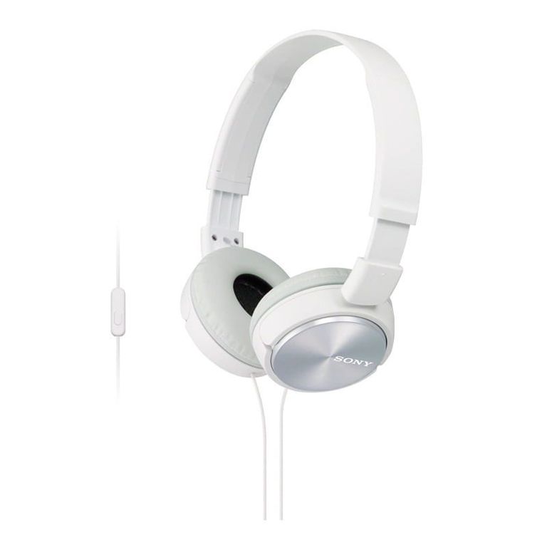 Audífonos MDR-ZX310AP On Ear con Micrófono Blanco