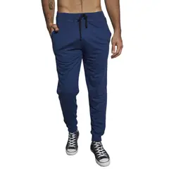 RISING DRAGON - Pantalón Buzo Jogger El Partner Hombre Indigo - Azul