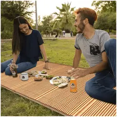 INSPIRA - Petate tapete de bambu multiusos