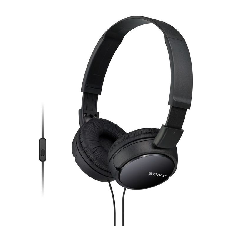 Audífonos MDR-ZX110AP On Ear con Micrófono Negro