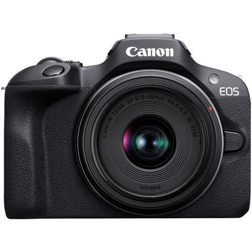 EOS R100 + RF-S 18-45 mm F45-63 IS STMCámara sin Espejo APS-C