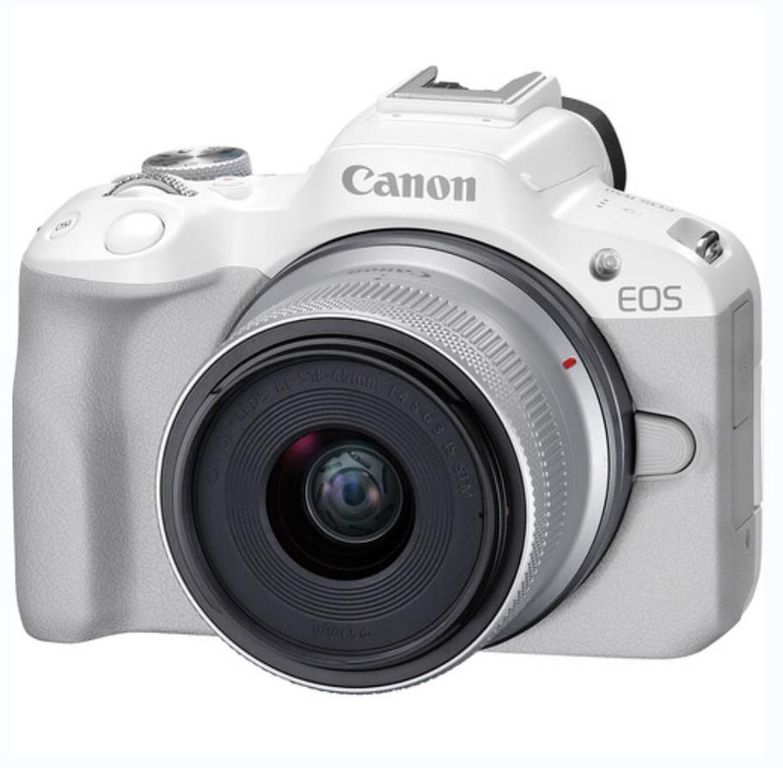 EOS R50 RF-S 18-45 mm F45-63 IS STM Blanco