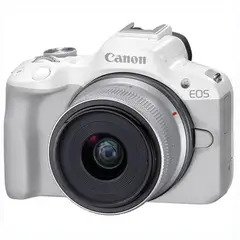 CANON - EOS R50 RF-S 18-45 mm F45-63 IS STM Blanco