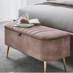 GENERICO - Baúl Otomano Blush Pink