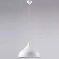 GENERICO - Lámpara colgante kiss color blanco e27.