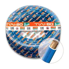 INDECO - CABLE TW-80 PLUS 450/750V 14 AWG - AZUL