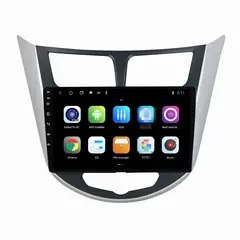 GENERICO - Autoradio Android Hyundai Accent 2011-2020 cámara Gratis