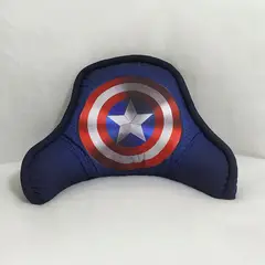 AMADEUS HOME - Almohada Anatómica para Espalda Capitán América ¡Forro Lavable