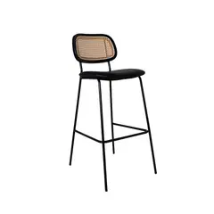 NIHM - Silla Bar Zorita Negro 65 cm