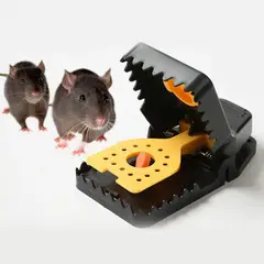 GENERICO - TRAMPA PARA RATAS RATONES X 3 UNIDADES TAMAÑO GRANDE MUY UTIL LID