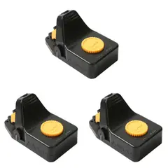 GENERICO - SET 3 TRAMPAS PARA RATAS RATONES TAMAÑO GRANDE MUY UTIL LID