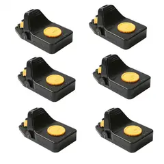 GENERICO - TRAMPA PARA RATAS RATONES X6 UNIDADES TAMAÑO GRANDE MUY UTIL LID