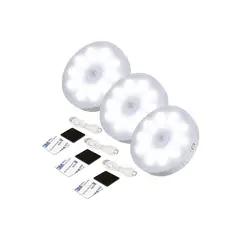 GENERICO - Luces Led con Sensor de Movimiento Recargable 3PCS