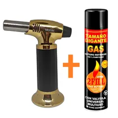 GENERICO - Kit Mini Soplete Para Repostería Mas Gas butano