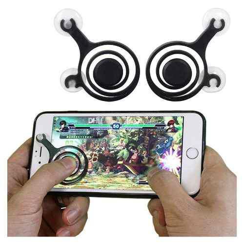 Gatillos Joystick Para Juegos Celular Elegante Joystick Dual NEGRO