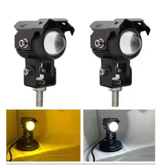 GENERICO - FARO EXPLORADOR PESADO DUAL AUTO-MOTO VENTILADOR POTENTE