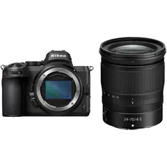 NIKON - Z5 Sin Espejo Cámara Con 24-70mm f/4 Lente - Negro