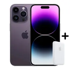 IPHONE 14 PRO MAX 256GB (eSIM) - DEEP PURPLE + BATTERY PACK MAGSAFE