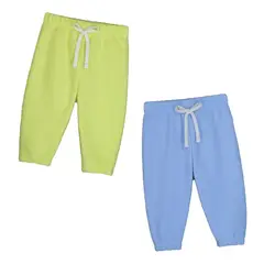 LITTLE SWEET - Pantalón Bebé Niño Micropolar Pack x 2