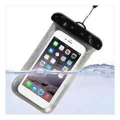 GENERICO - Funda Acuatica Hermetica Telefono negro