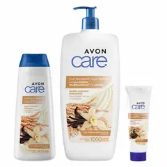 AVON - Set x3 Avena y Vainilla Loción Hidratante para el Cuerpo Care