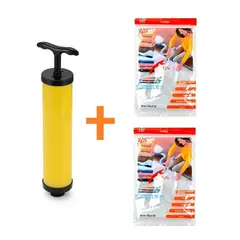 GENERICO - Kit de 2 Bolsas Compresoras 70x100Cm Mas Extractor de Aire