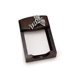 ARGENTARIA - Porta Tarjeta Médico - Plaqué y Madera