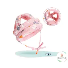 GENERICO - Casco Protector para Bebe Rosado