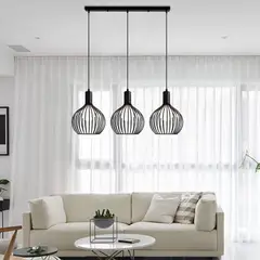 GENERICO - Lámpara colgante de techo forma creativa Incluye 3 focos