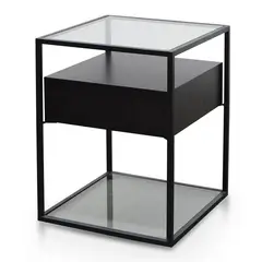 VENTITAS HOME - Velador Industrial Deborah Negro