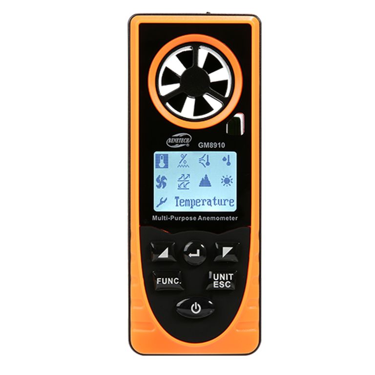Anemómetro Multiusos Multiparámetro 8 En 1 - GM8910